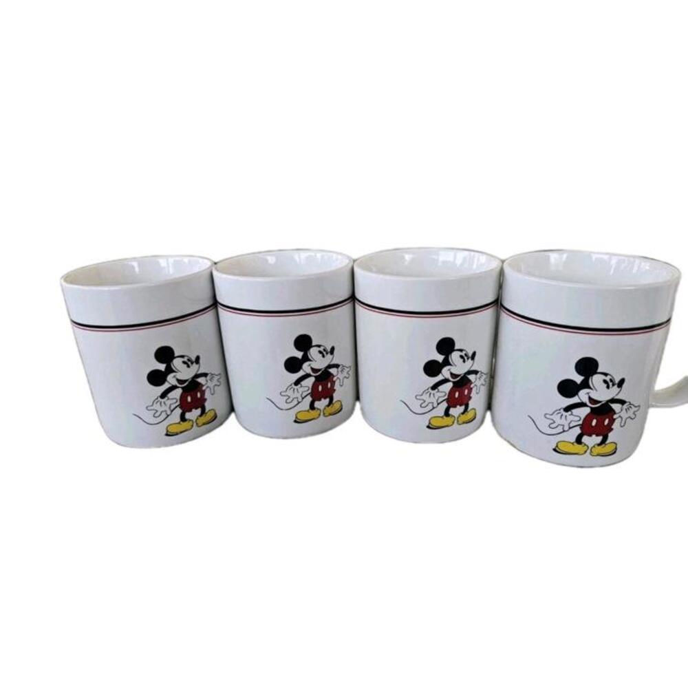 Mickey And Company 4 Small Mug /cup Gabbay‎ Gibson Overseas Mickey Mouse
